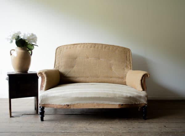 French deconstructed sofa