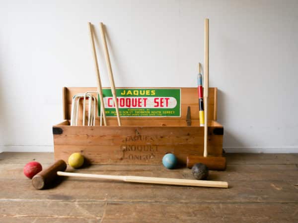 vintage croquet