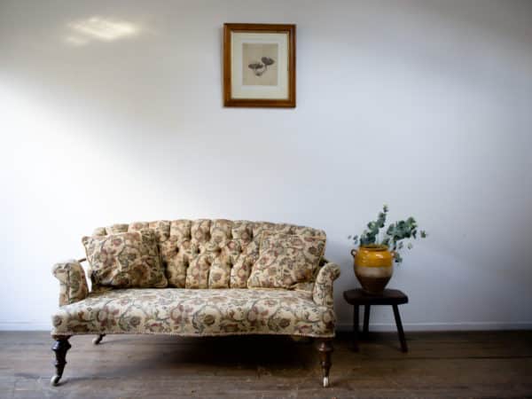 Small antique sofa
