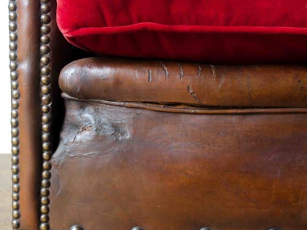 Leather club chair - Image 15