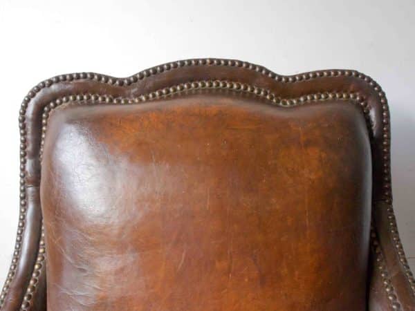 Leather club chair - Image 13