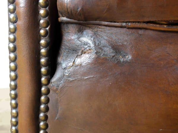 Leather club chair - Image 12