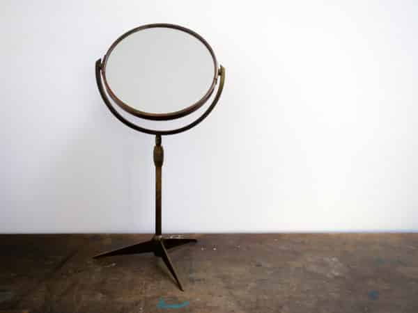tripod vanity mirror