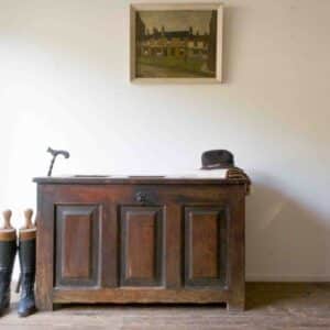 Oak chest
