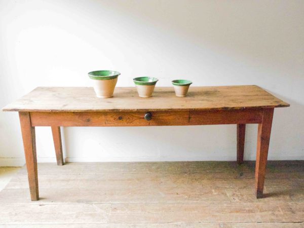 Vintage pine table