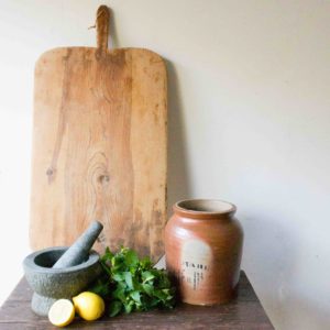 vintage chopping board