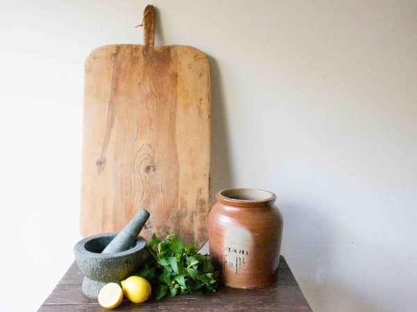 vintage chopping board