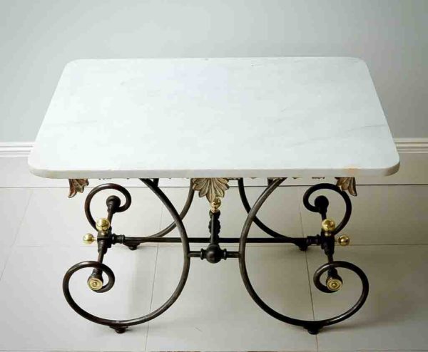 Patisserie Table, 1800s, Wrought Iron - Image 9