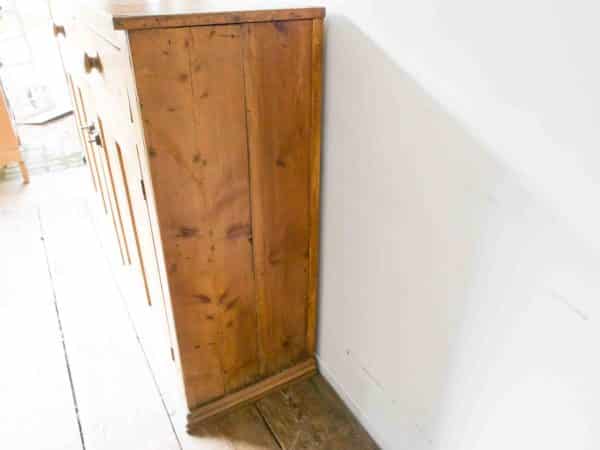 Antique pine dresser base - Image 13