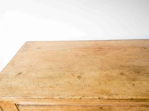 Antique pine dresser base - Image 11