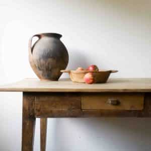 Farmhouse fruitwood table
