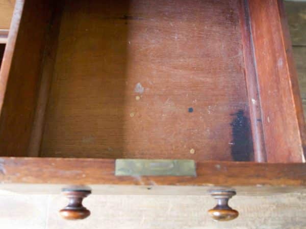 Victorian pedestal desk - Image 7