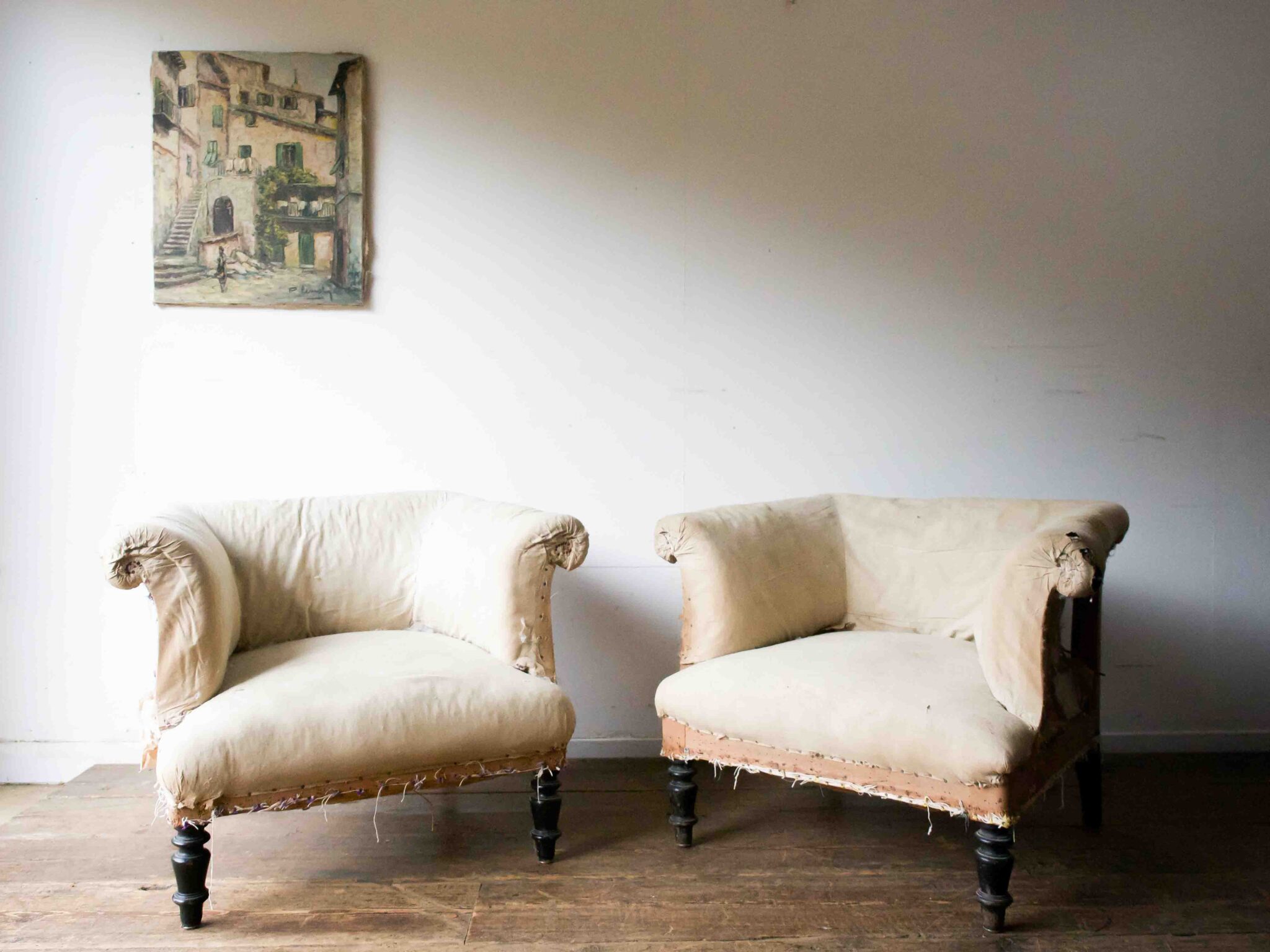 French armchairs
