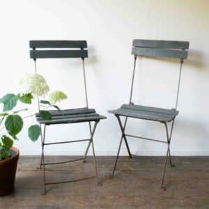 Vintage foldaway chairs